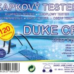 Kapkový tester DUKE CP na chlor a pH