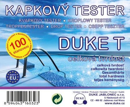 Kapkový tester DUKE T pro tvrdost